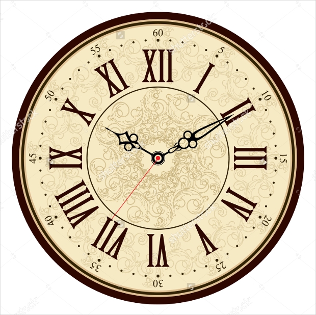 Clock Vector Png
