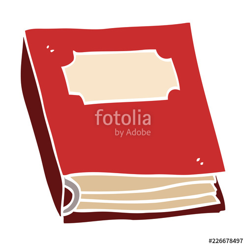 500x500 Cartoon Doodle Closed Book Stock Image And Royalty Free Vector