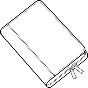 297x300 Closed Book Clip Art