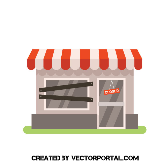 660x660 Store Is Closed Vector Clip Art