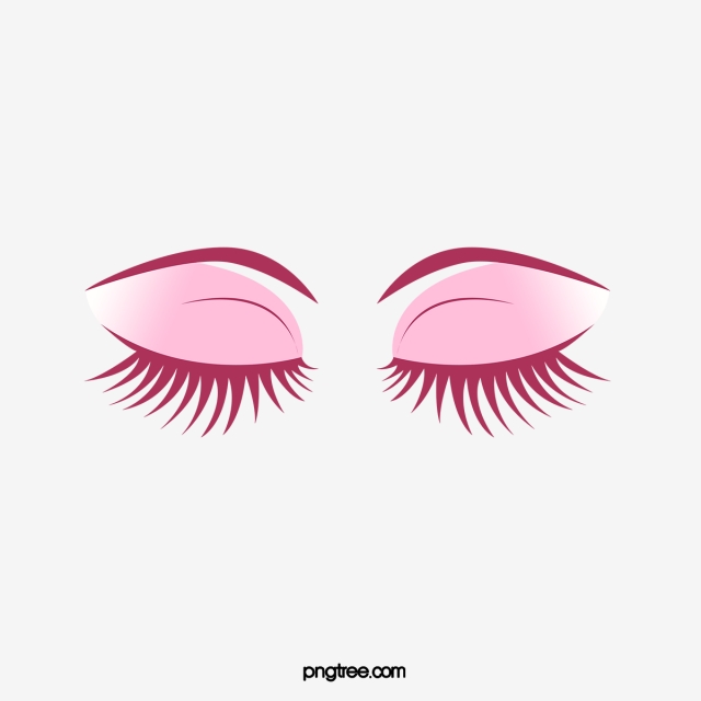 640x640 Vector Flat Eyes Closed, Eye, Flattened, Facial Features Png