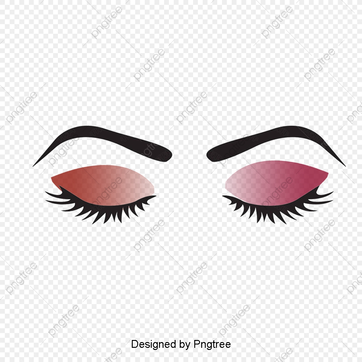 1200x1200 Vector Painted Eyes Closed, Vector, Hand Painted, Closed Eyes Png