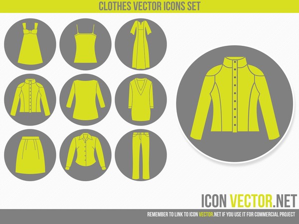 Clothes Icons 600x450 Clothes Icons