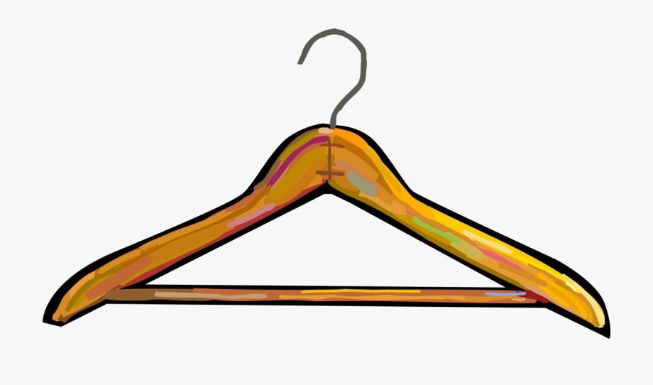 920x542 Vector Illustration Of Clothes Hanger Or Coat Hanger