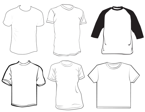 500x388 Different Clothes Elements Vector Free Download