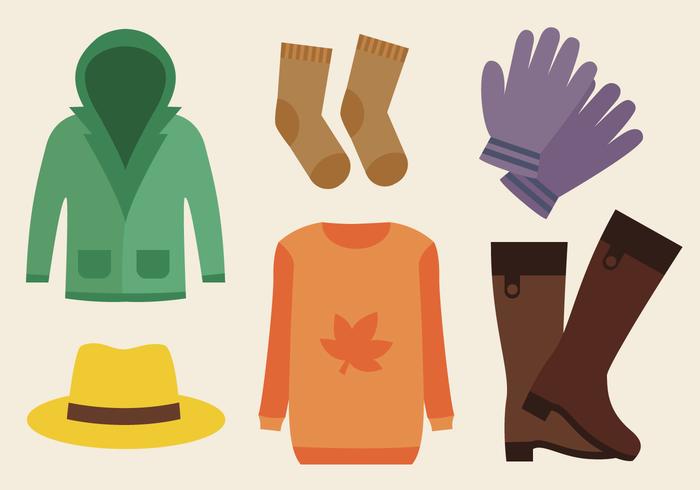 700x490 Free Autumn Clothes Vector