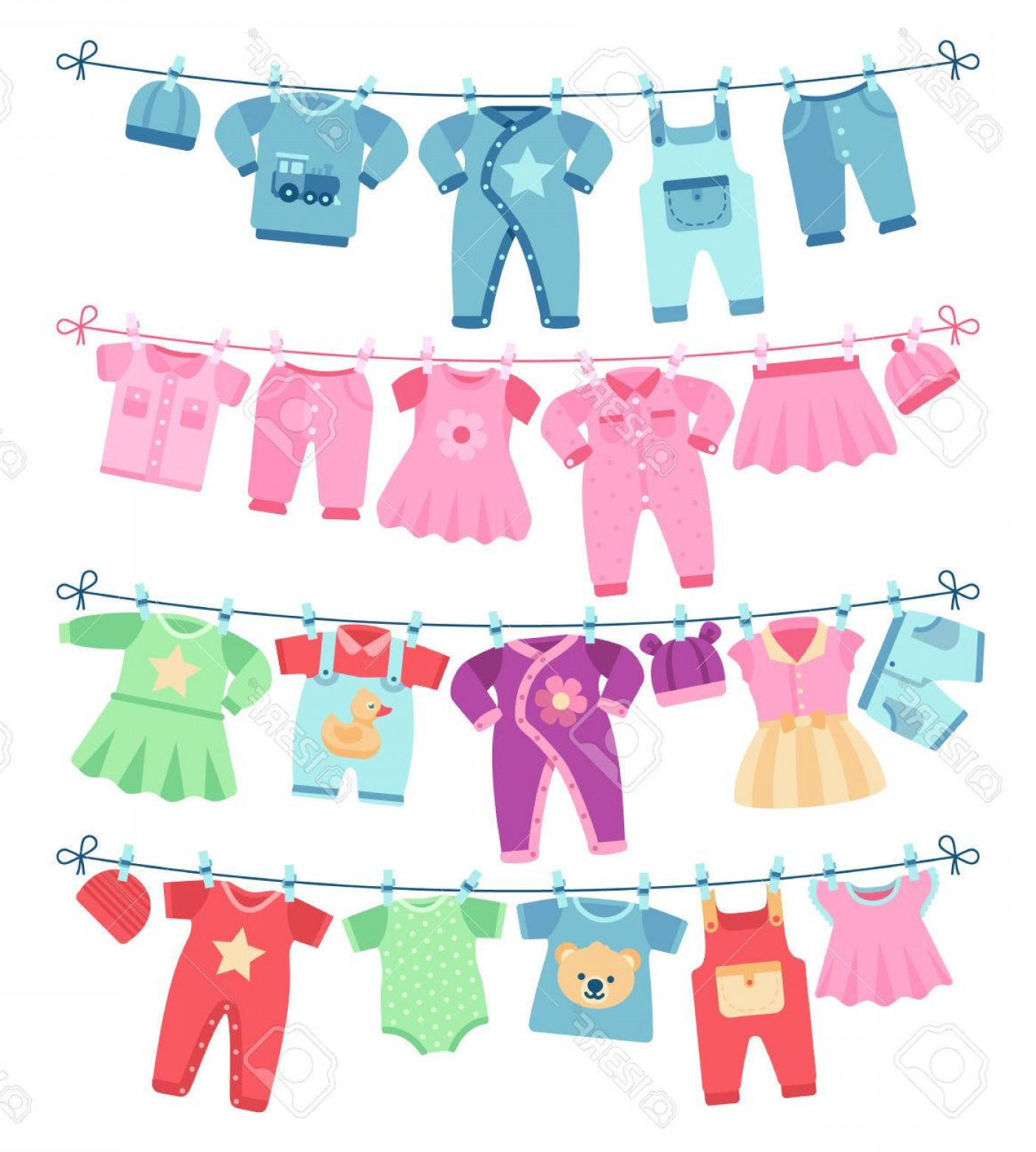 Clothes On Clothesline Vector Silhouette Catchsplace 1404x1560 Clothes On Clothesline Vector Silhouette Catchsplace