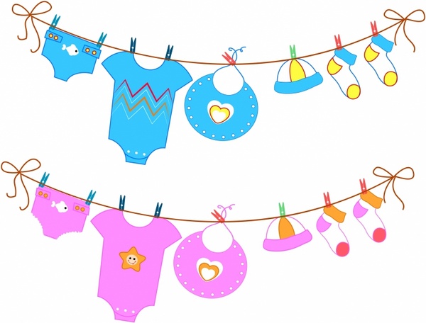 Clothesline Vector Free Vector Download 600x456 Clothesline Vector Free Vector Download