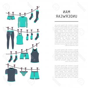 300x300 Photostock Vector Women Clothes On Washing Line Catchsplace