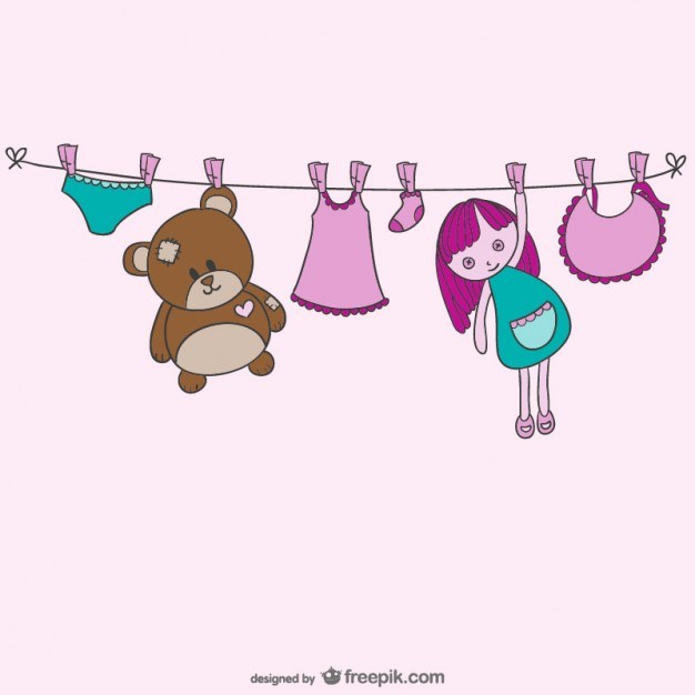 Baby Clothesline Free Vector 626x626 Baby Clothesline Free Vector