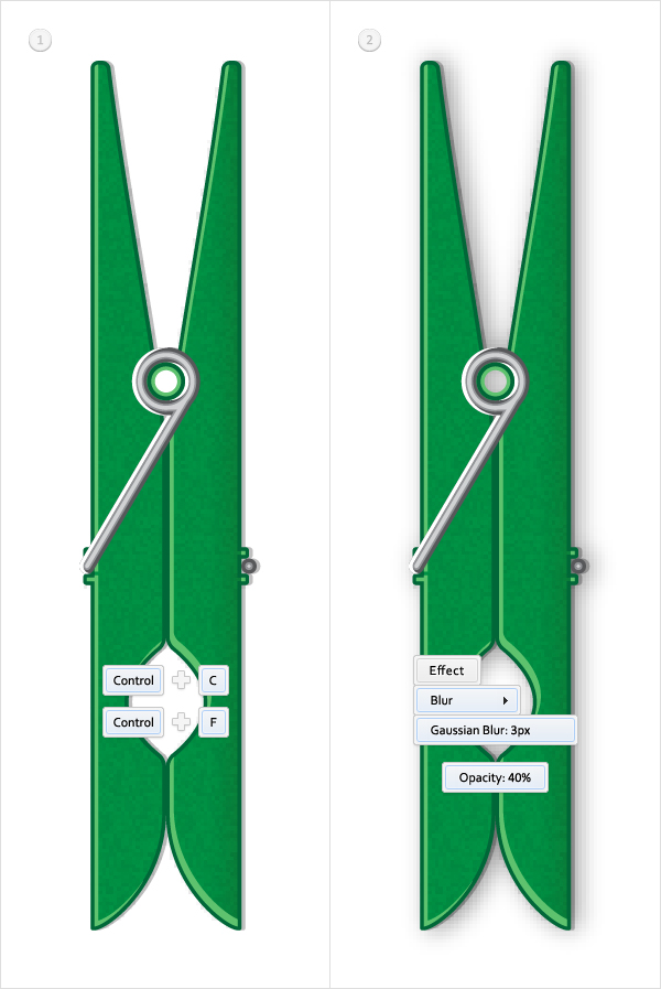 600x897 Create A Detailed, Vector Clothespin Illustration