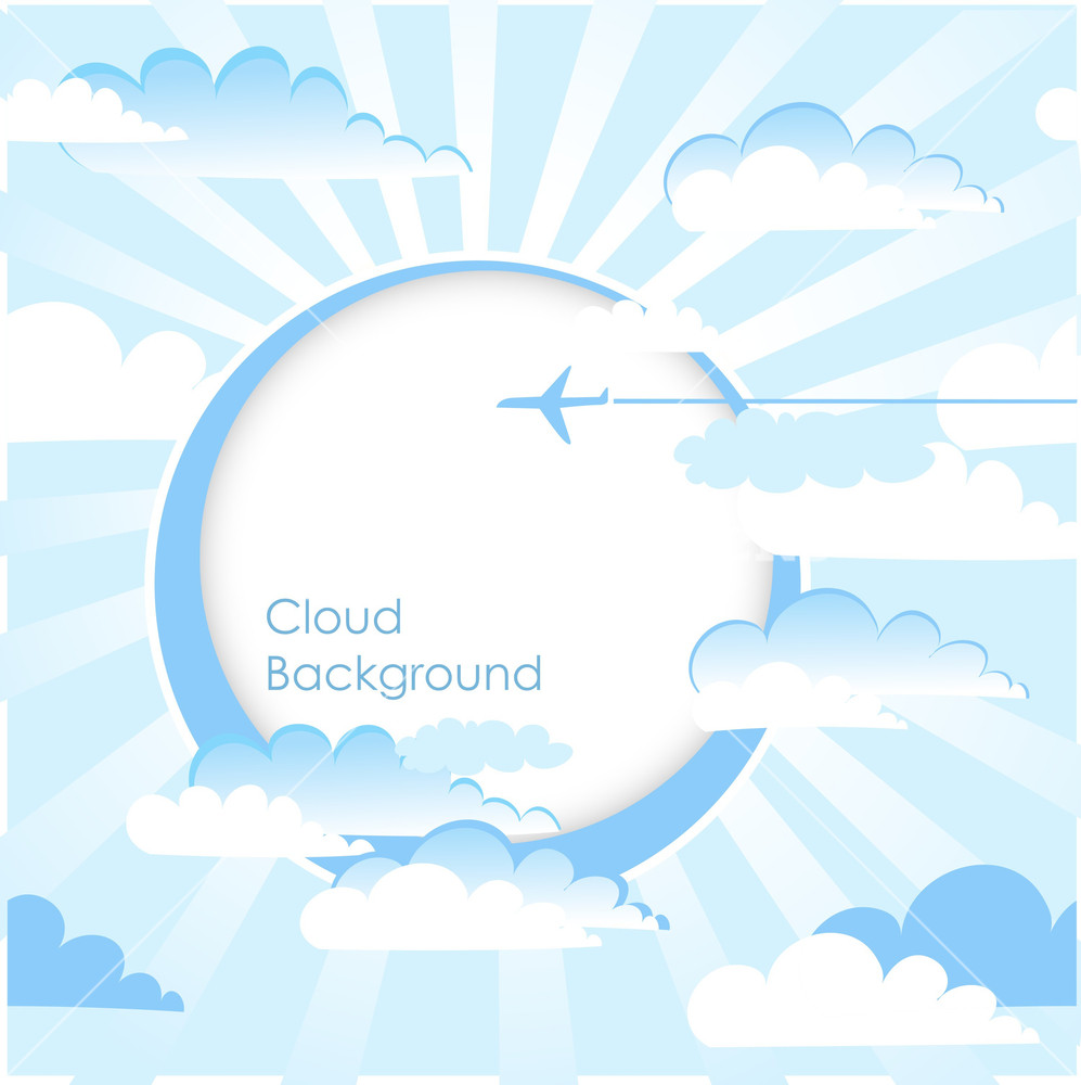 997x1000 Clouds Background Blue Sky With Clouds Vector Royalty Free Stock