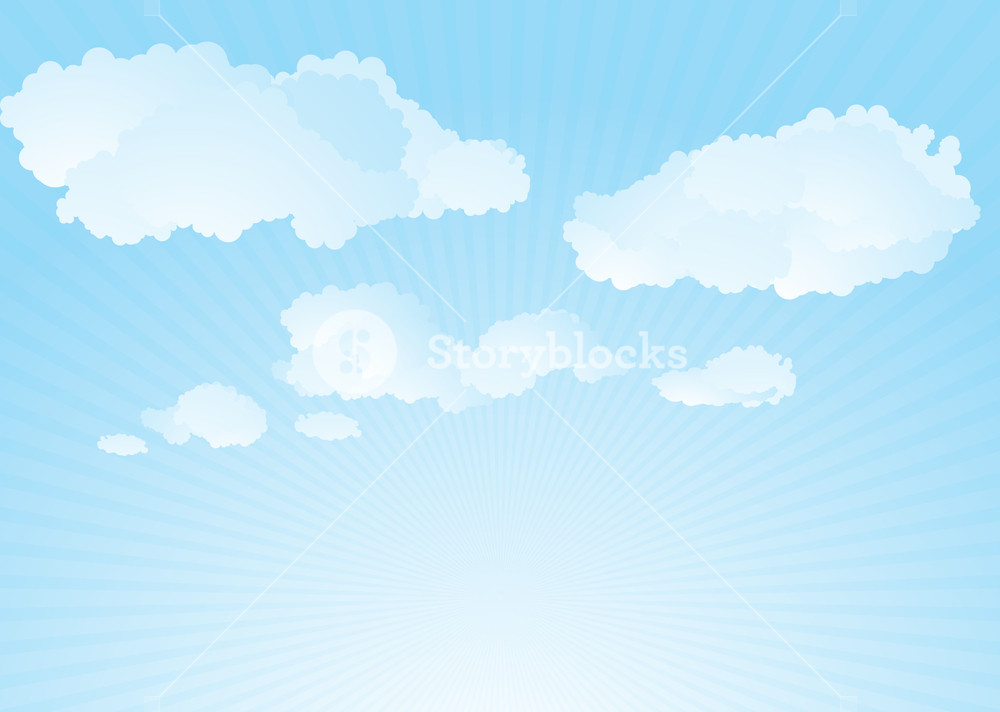 1000x712 Clouds Vector Background Royalty Free Stock Image