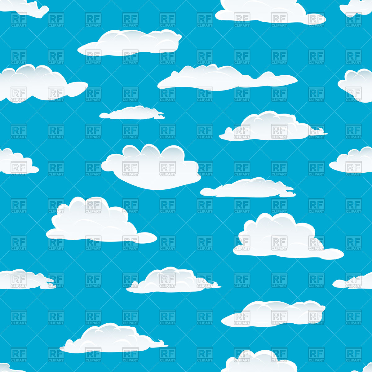 1200x1200 Seamless Clouds Background Vector Image Of Backgrounds, Textures