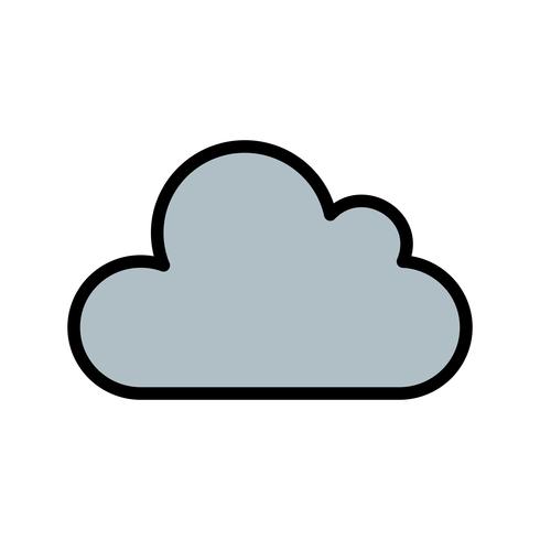 Cloud Vector Icon 490x490 Cloud Vector Icon