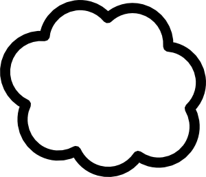 Cloud Clip Art 300x257 Cloud Clip Art