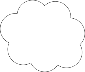 Cloud Clip Art 300x255 Cloud Clip Art