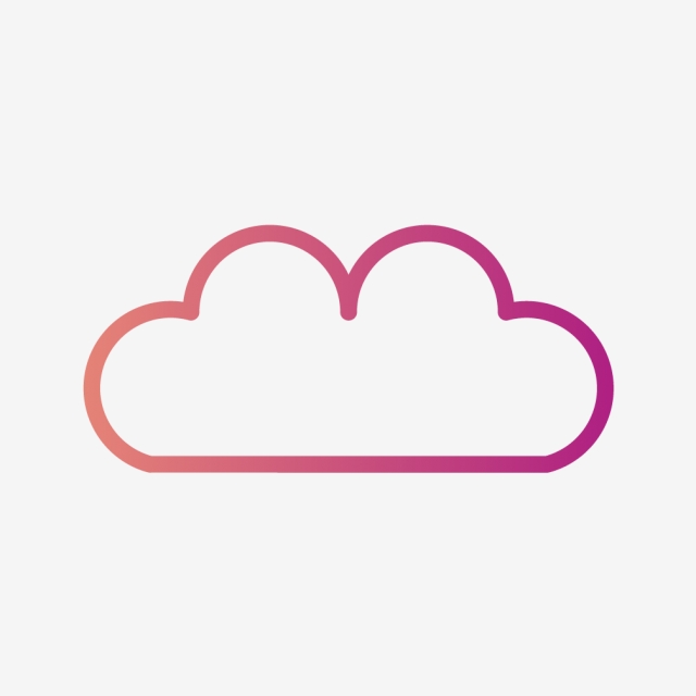 640x640 Vector Cloud Icon, Cloud Icon, Upload Icon, Download Icon Png