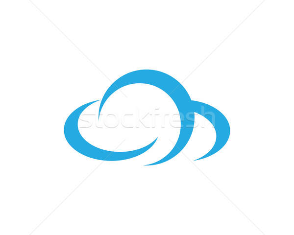 600x480 Cloud Logo Template Vector Illustration Dar Woto