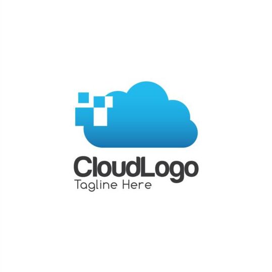 539x539 Cloud Logo Creative Design Vector Free Download