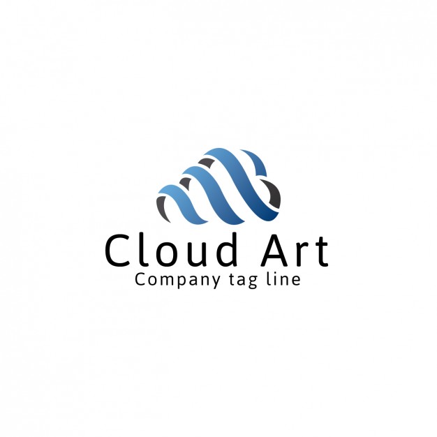 626x626 Computing Cloud Logo Template Vector Free Download