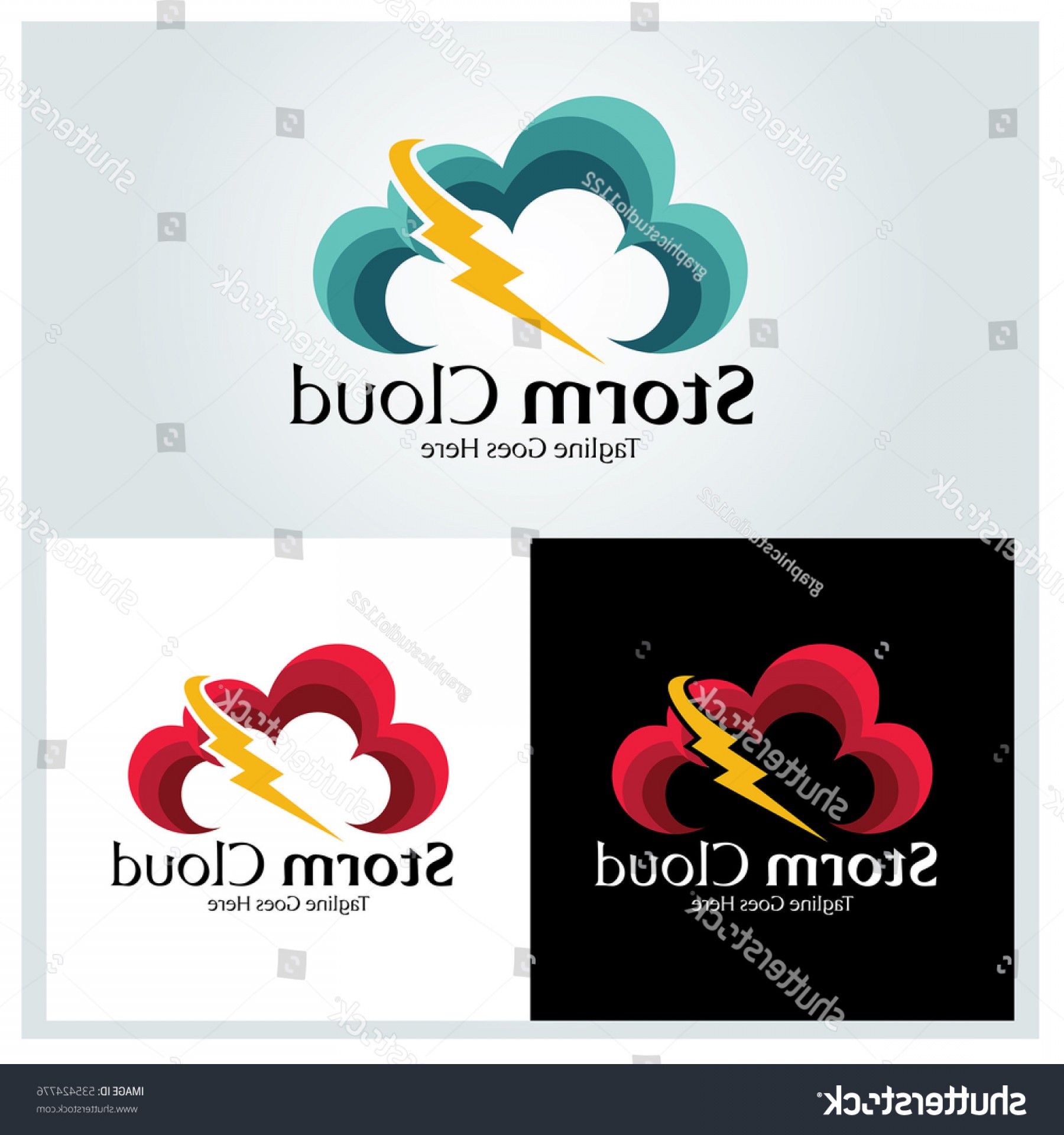1800x1920 Storm Cloud Logo Design Template Vector Geekchicpro