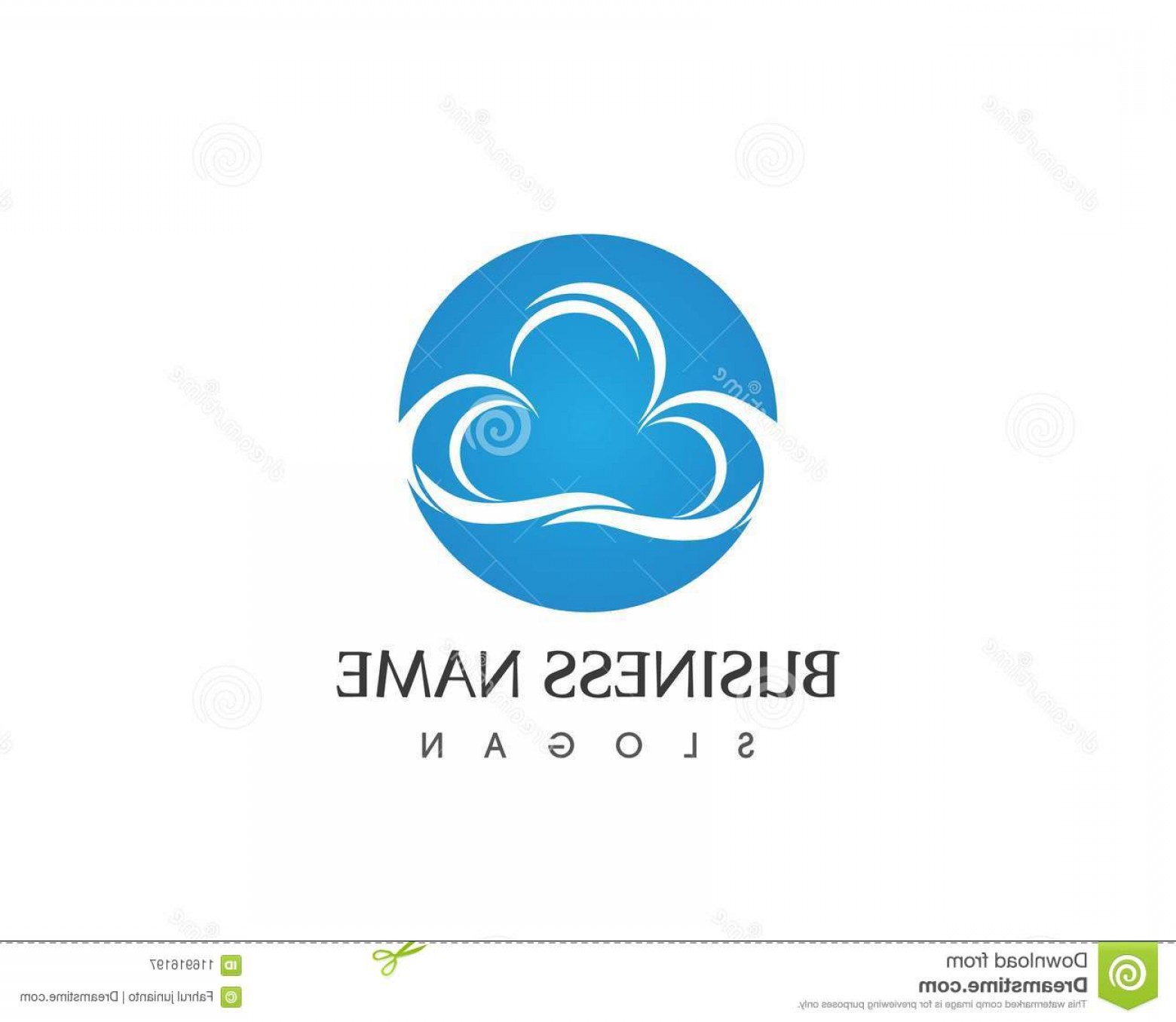 1560x1356 Cloud Circle Logo Vector Business Icon Logo Template Cloud Circle