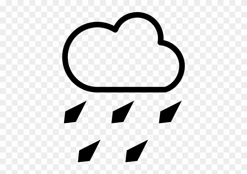 840x593 Hail Crystals Drops Falling Of A Cloud Outline Vector