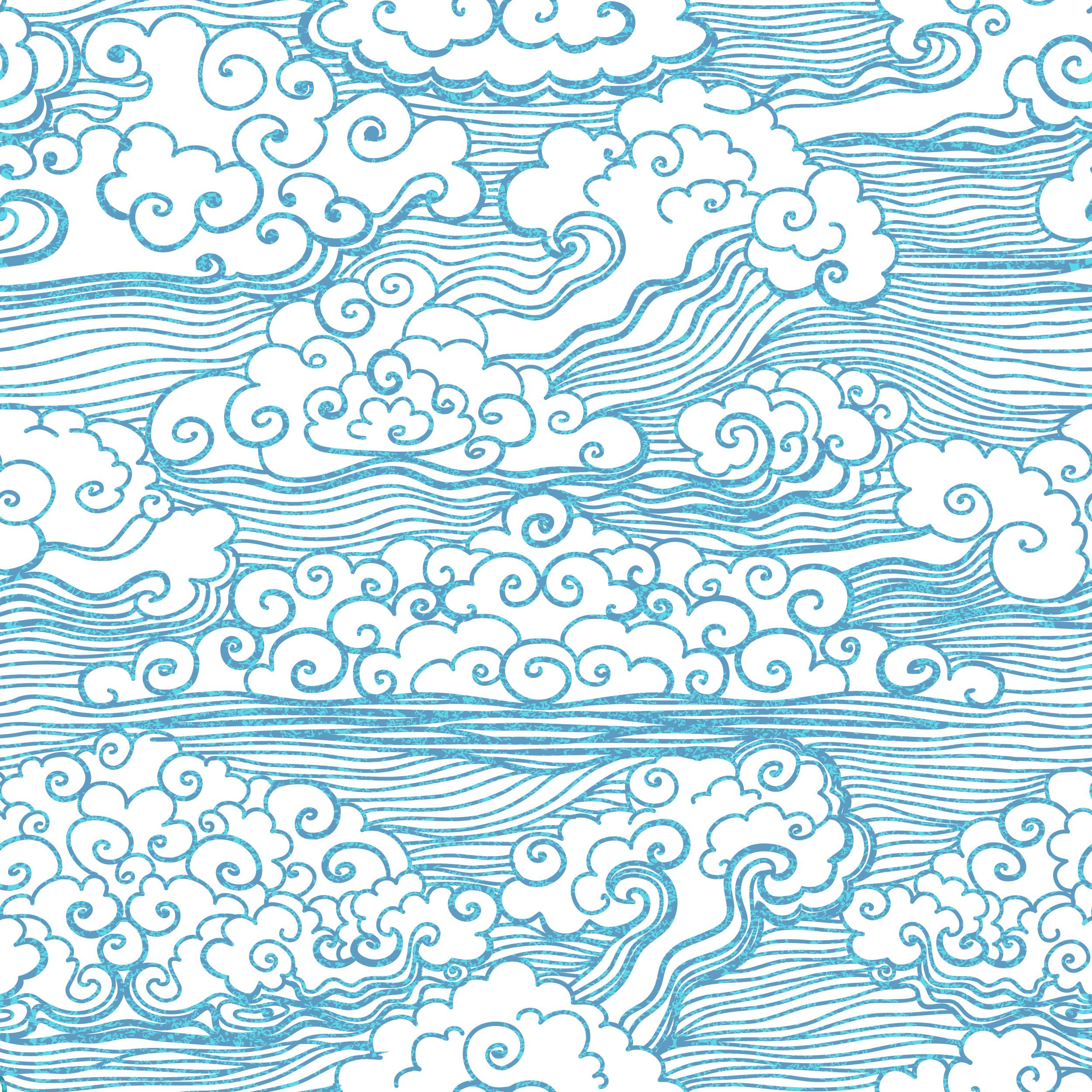 2500x2500 Image Result For Japanese Clouds Copy This Clouds Pattern
