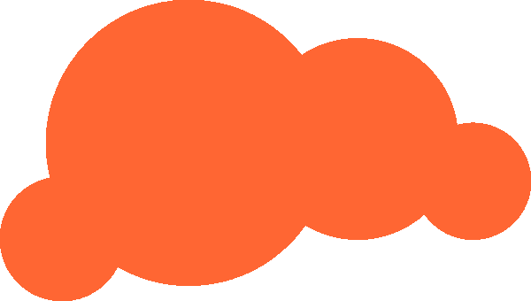 600x340 Vector Clouds Png Orange Cloud Hi