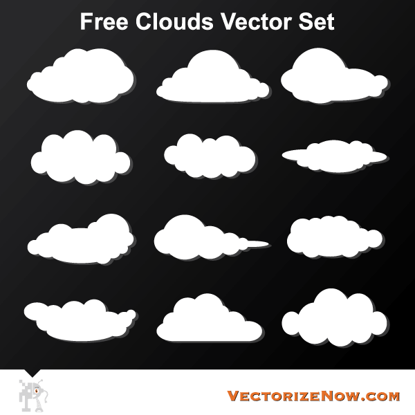600x600 Free Cloud Vector Graphics Download Free Vector Art Free Vectors