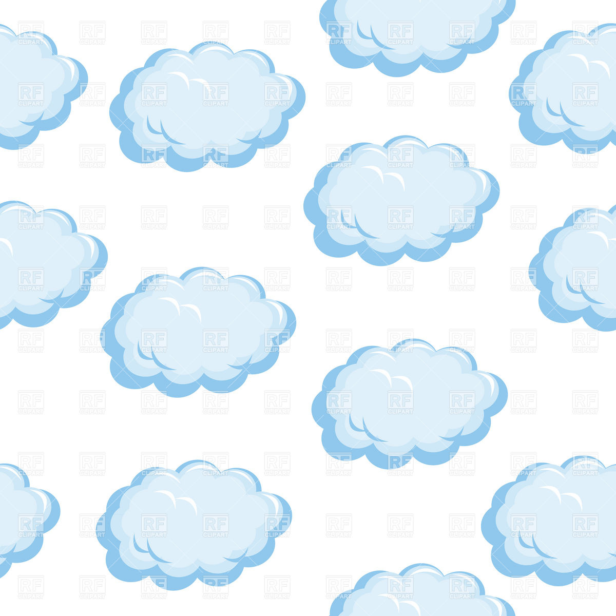 1200x1200 Seamless Cloud Texture Vector Image Of Backgrounds, Textures
