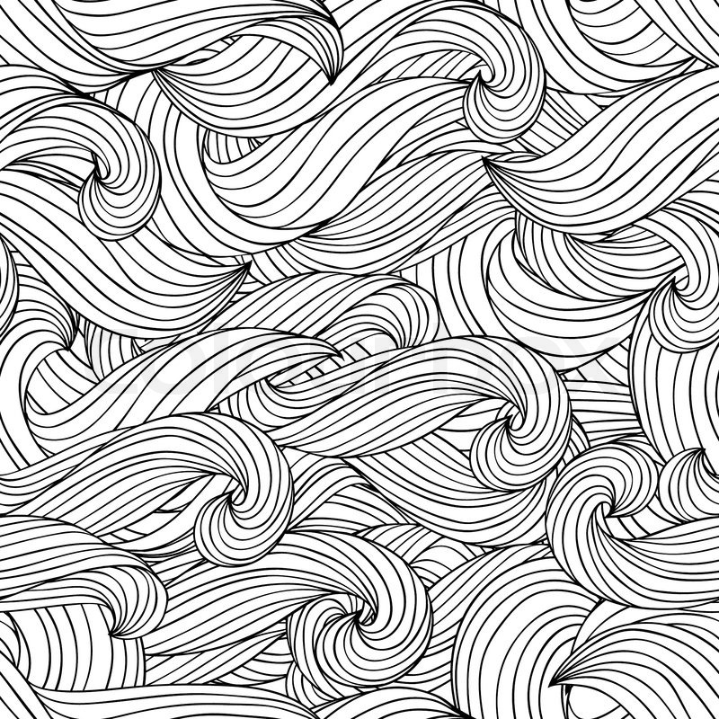 800x800 Vector Seamless Abstract Hand Drawn Stock Vector Colourbox