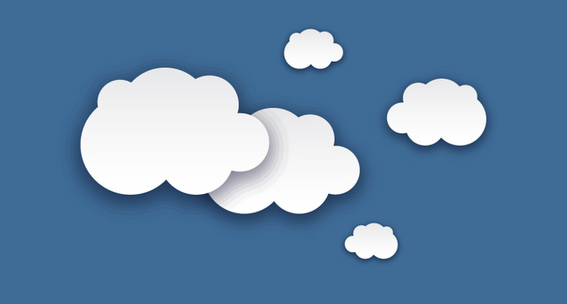 820x440 Cloud Vectors