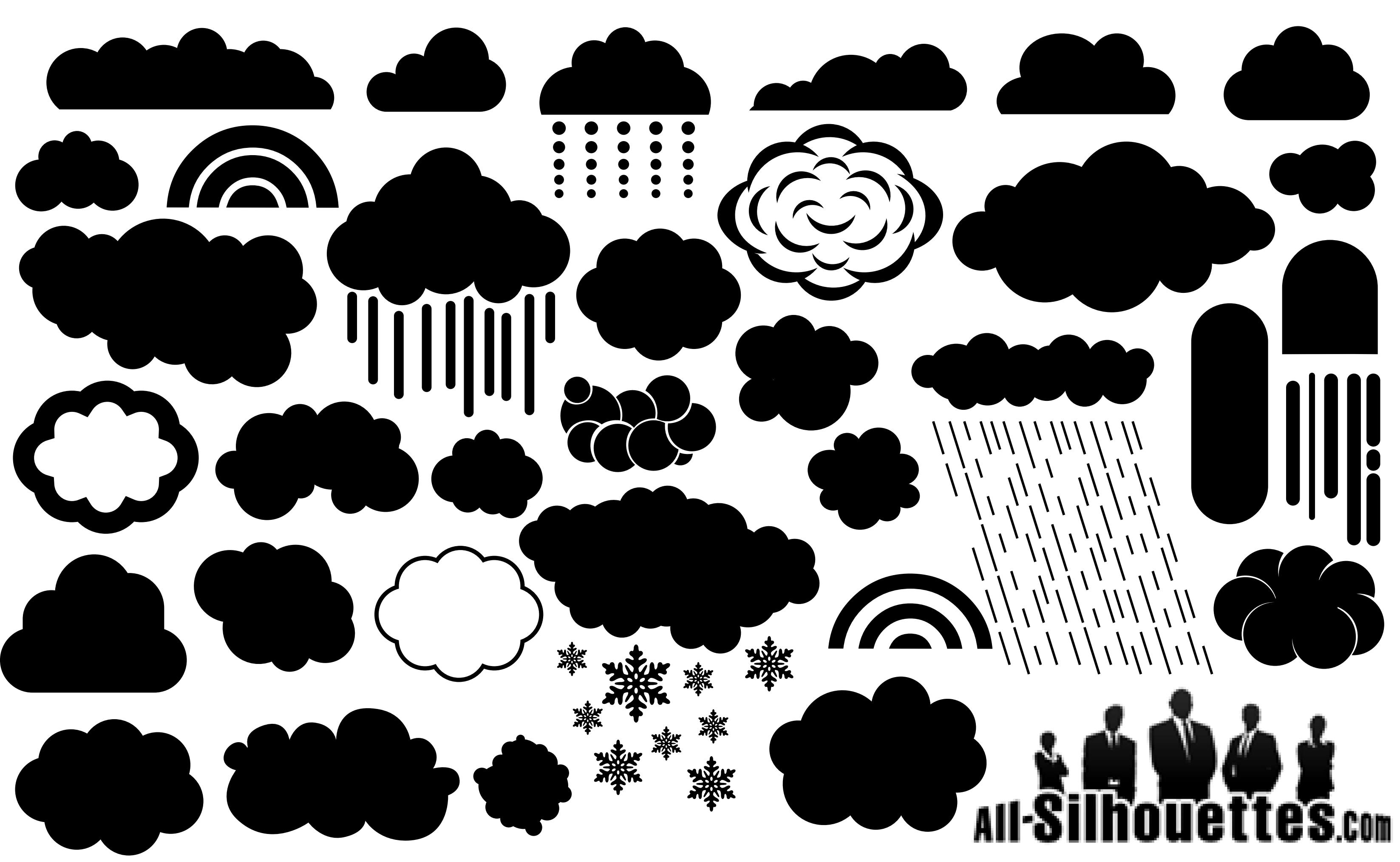 3294x2028 Cloud Vector Icon