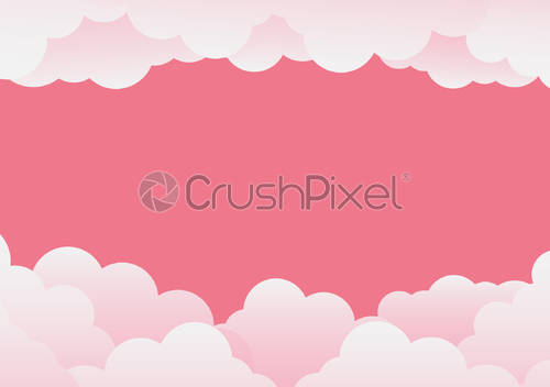 500x352 Rainy Day And Lightning In Clouds, Vector Illustration On Abstract