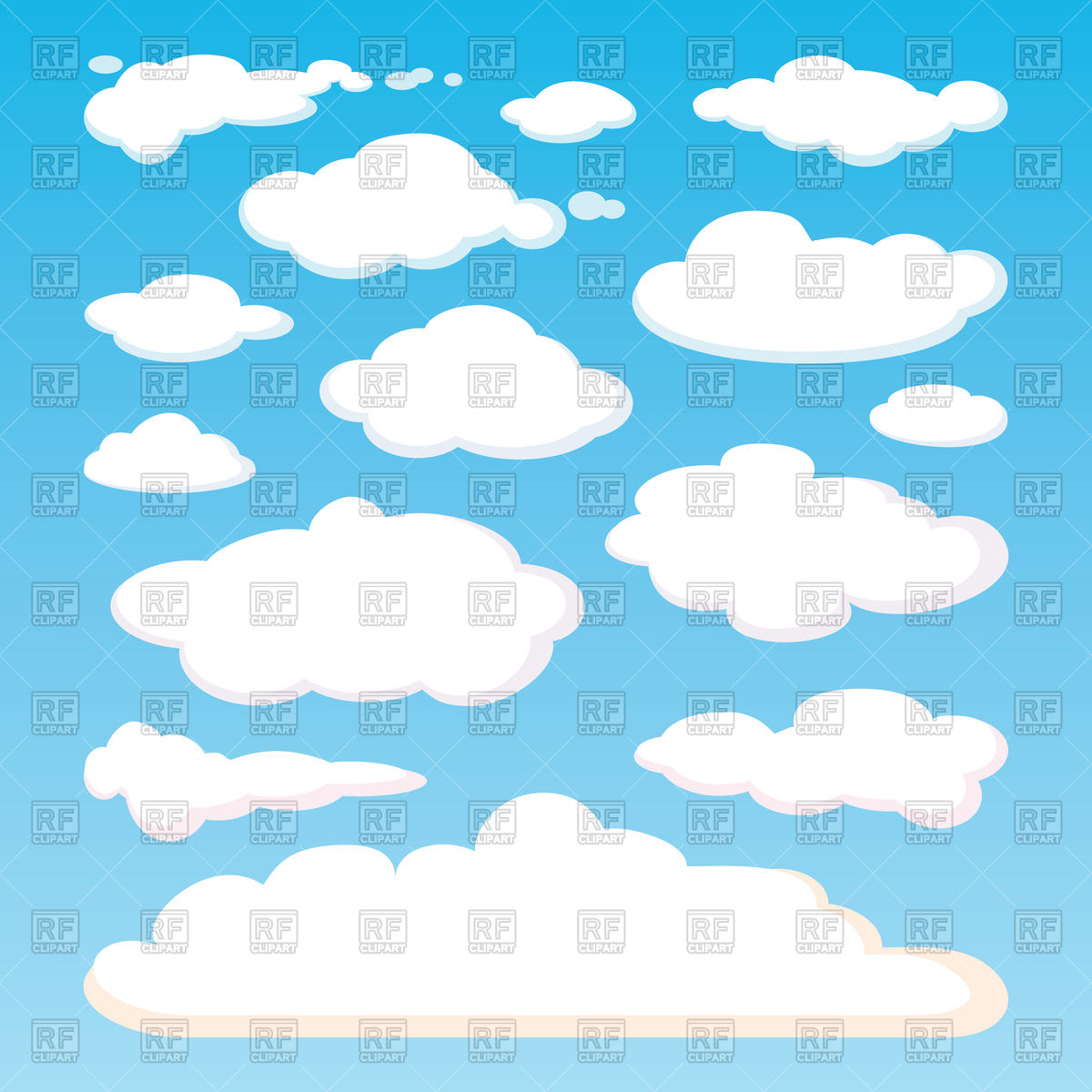 1200x1200 Sky Background With Clouds Vector Image Of Backgrounds, Textures
