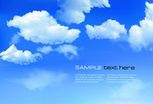 500x341 Cloudy Sky Vector Free Vector Download