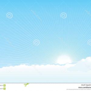 300x300 Stock Photos Cloudy Sky Vector Background Blue Clouds Sun Beams