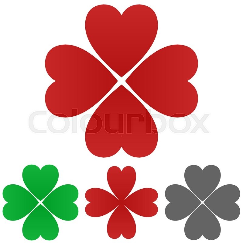 800x800 Cloverleaf Logo Vector Cloverleaf Stock Vector Colourbox