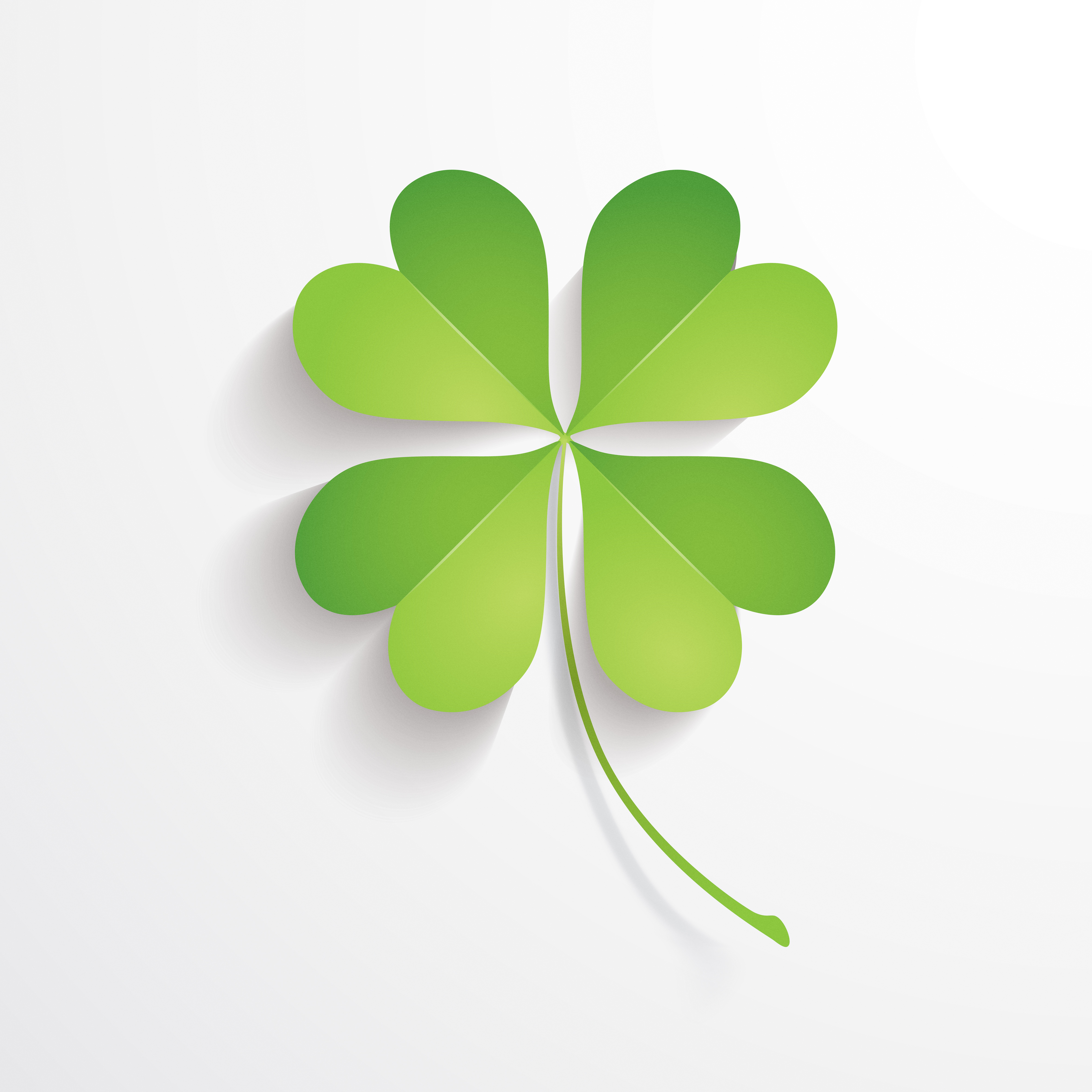 Four Leaf Clover Background Free Vector Art 4724x4724 Four Leaf Clover Background Free Vector Art