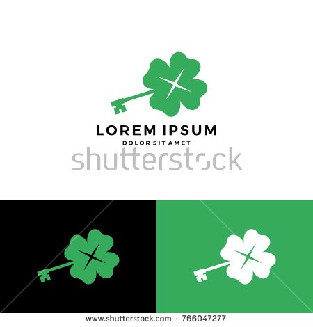Clover Leaf Four Key Logo Vector Download 450x470 Clover Leaf Four Key Logo Vector Download