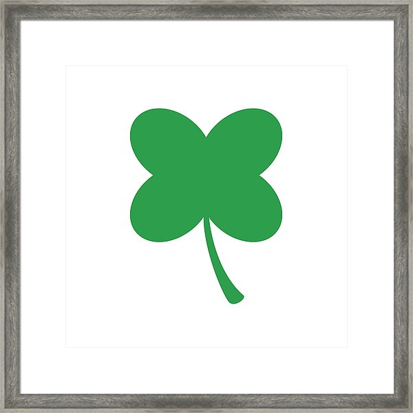 600x600 Four Leaf Clover Vector Icon St Patricks Day Clover Silhouette