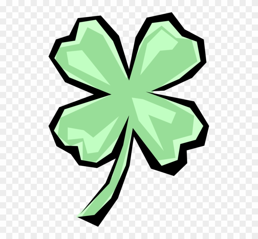 840x780 Vector Illustration Of St Patrick's Day Four Leaf Clover