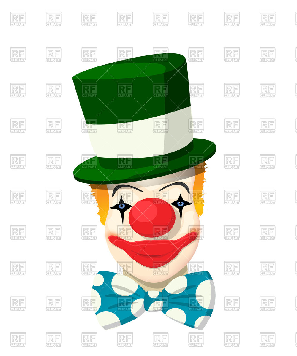 1000x1200 Clown Face Vector Image Of People Lirch