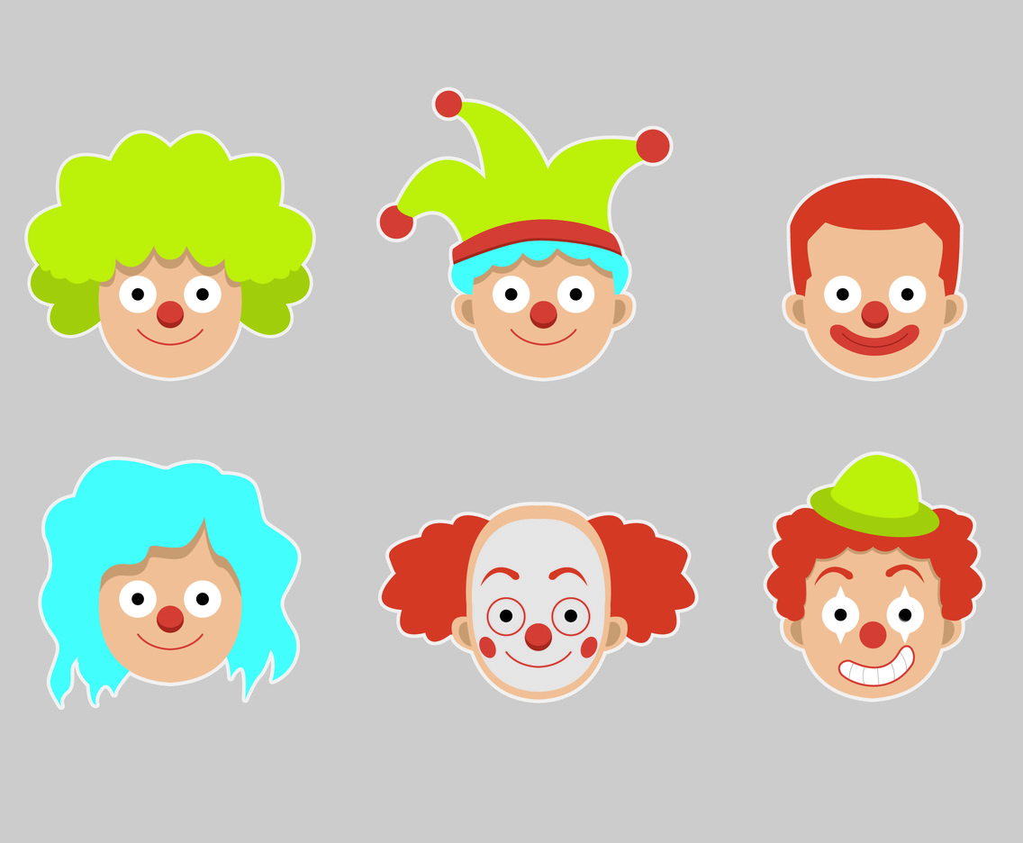 1136x936 Joker Face Vector Vector Art Graphics