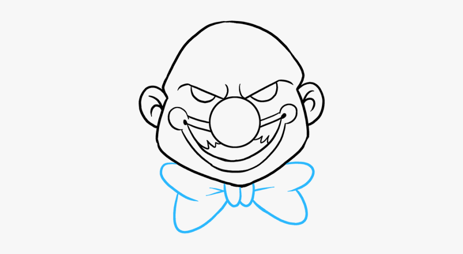 920x506 Vector Zombie Clown Face