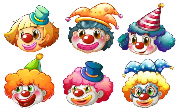 626x393 Clown Face Vectors, Photos And Free Download