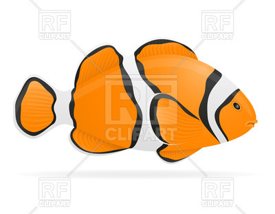 400x311 Clownfish Vector Image Of Plants And Animals Konturvid