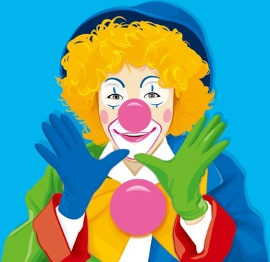 379x368 Clown Vector Free Vector Download